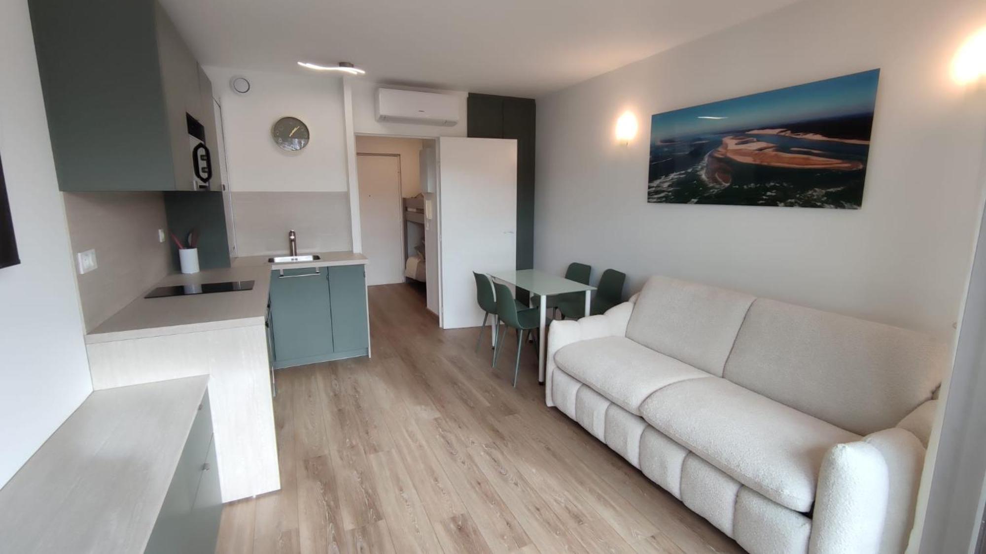 Studio Avec Parking Centre-Ville Face A La Gare Plage & Commerces Arcachon Luaran gambar